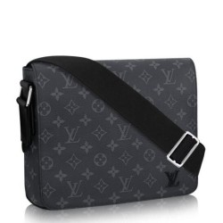 Replica Louis Vuitton  District MM Bag Monogram Eclipse M44001
