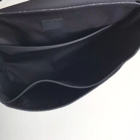 Fake Louis Vuitton District MM Bag Monogram Eclipse M44001 Replica Replica Louis Vuitton District MM Bag Monogram Eclipse M44001