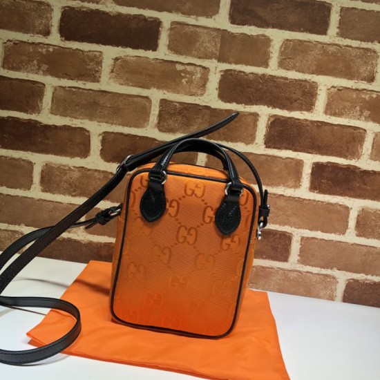 Fake Gucci Off The Grid Shoulder Bag 625850 Orange Replica