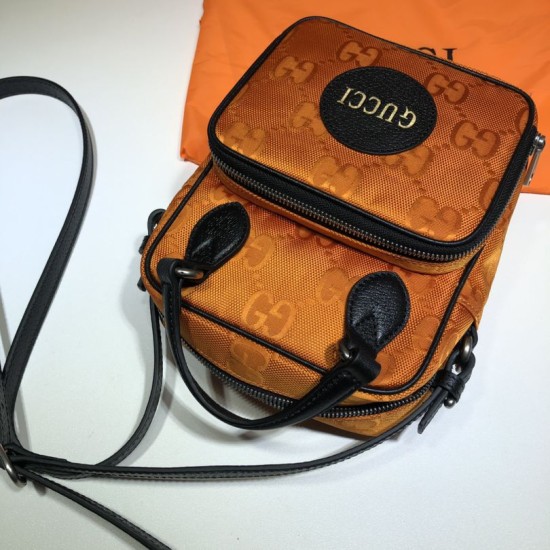 Fake Gucci Off The Grid Shoulder Bag 625850 Orange Replica
