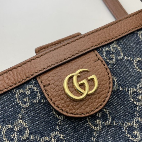 Fake Gucci Ophidia GG Medium Tote 631685 Blue Replica