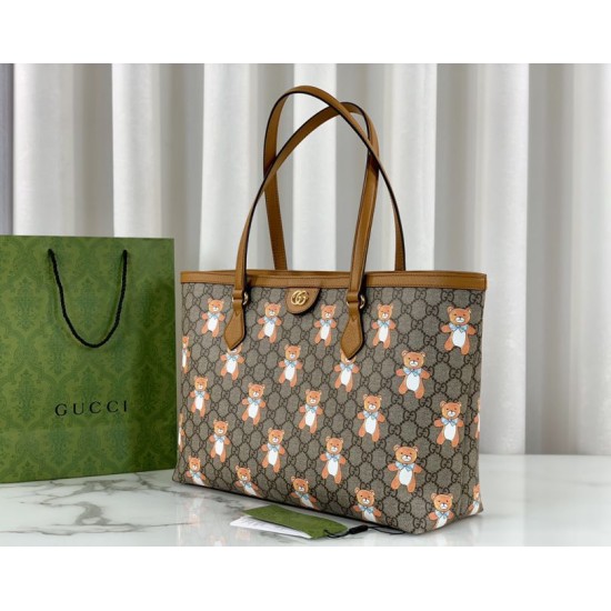 Replica Gucci Ophidia GG Medium Tote Bag 631685 Brown Replica Gucci Ophidia GG Medium Tote Bag 631685 Brown