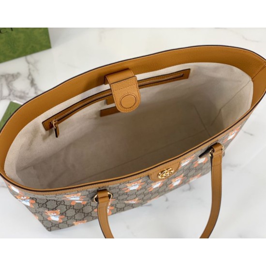 Replica Gucci Ophidia GG Medium Tote Bag 631685 Brown Replica Gucci Ophidia GG Medium Tote Bag 631685 Brown