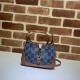Replica Gucci Jackie 1961 Mini Shoulder Bag 637092 Blue Replica Gucci Jackie 1961 Mini Shoulder Bag 637092 Blue