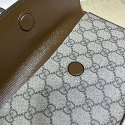 Replica Gucci Horsebit 1955 Small Shoulder Bag 45454 Brown