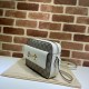 Replica Gucci Horsebit 1955 Small Shoulder Bag 45454 White Replica Gucci Horsebit 1955 Small Shoulder Bag 45454 White