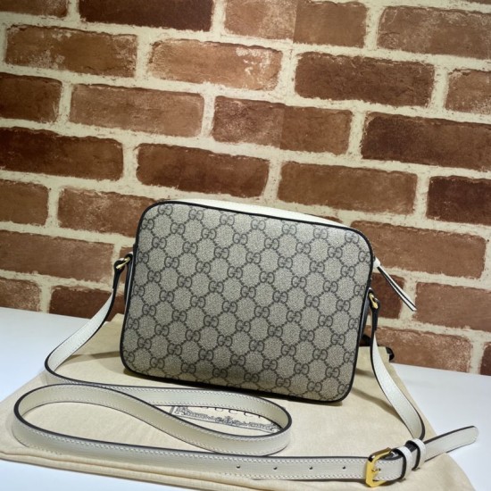 Replica Gucci Horsebit 1955 Small Shoulder Bag 45454 White Replica Gucci Horsebit 1955 Small Shoulder Bag 45454 White