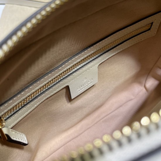 Replica Gucci Horsebit 1955 Small Shoulder Bag 45454 White Replica Gucci Horsebit 1955 Small Shoulder Bag 45454 White