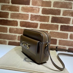 Replica Gucci Horsebit 1955 Small Shoulder Bag 45454 Coffee Fake Gucci Horsebit 1955 Small Shoulder Bag 45454 Coffee Replica