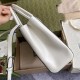 Replica Gucci Jackie 1961 Medium Tote Bag 649016 White