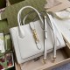 Replica Gucci Jackie 1961 Medium Tote Bag 649016 White