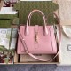 Replica Gucci Jackie 1961 Medium Tote Bag 649016 Pink Fake Gucci Jackie 1961 Medium Tote Bag 649016 Pink Replica