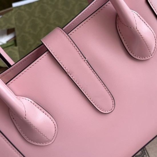 Replica Gucci Jackie 1961 Medium Tote Bag 649016 Pink Fake Gucci Jackie 1961 Medium Tote Bag 649016 Pink Replica