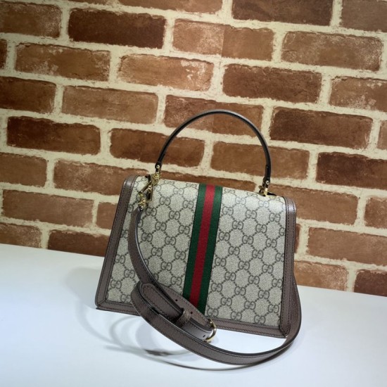 Fake Gucci Ophidia Small top handle bag with Web 651055 Replica Fake Gucci Ophidia Small top handle bag with Web 651055 Replica