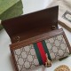 Fake Gucci Jackie 1961 Chain Wallet 652681 Brown Replica Fake Gucci Jackie 1961 Chain Wallet 652681 Brown Replica