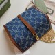 Fake Gucci Jackie 1961 Chain Wallet 652681 Blue Replica Fake Gucci Jackie 1961 Chain Wallet 652681 Blue Replica