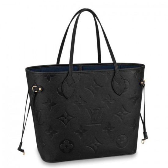 Fake Louis Vuitton Neverfull MM Bag Monogram Empreinte M45685 Replica