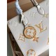 Fake Louis Vuitton OnTheGo MM Bag  By The Pool M45717 Replica