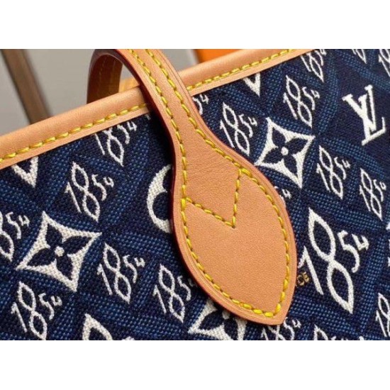 Replica Louis Vuitton Since 1854 Neverfull MM Tote Bag M57484