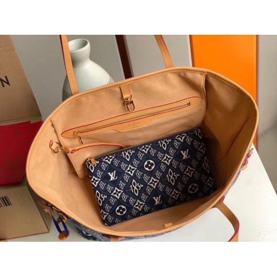 Replica Louis Vuitton Since 1854 Neverfull MM Tote Bag M57484