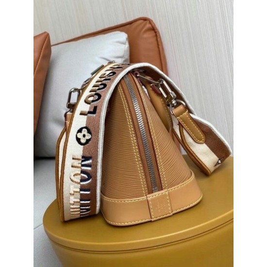 Replica Louis Vuitton Epi Alma BB Bag With Jacquard Strap M57540