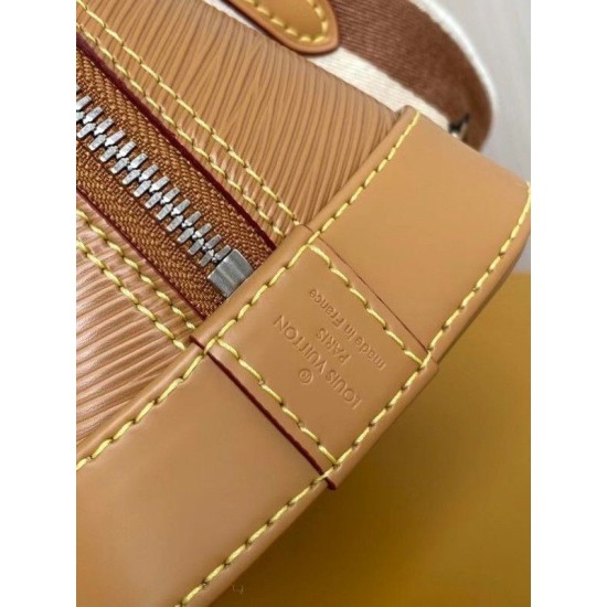 Replica Louis Vuitton Epi Alma BB Bag With Jacquard Strap M57540