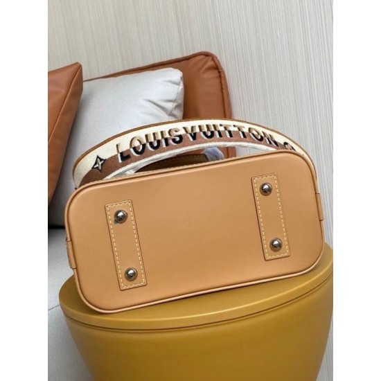 Replica Louis Vuitton Epi Alma BB Bag With Jacquard Strap M57540