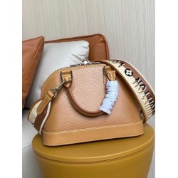 Replica Louis Vuitton Epi Alma BB Bag With Jacquard Strap M57540