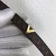 Fake Louis Vuitton Essential V Bracelet Monogram Canvas M6042F Replica