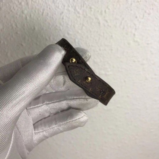 Fake Louis Vuitton Essential V Bracelet Monogram Canvas M6042F Replica