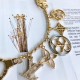 Fake Louis Vuitton Flower Finesse Chain Bag Charm M68998 Replica