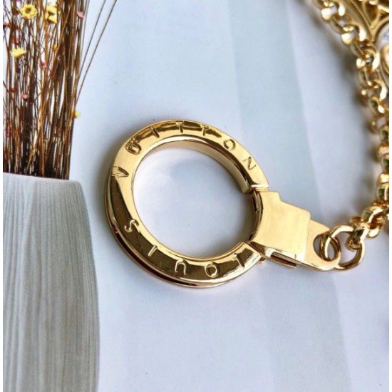 Fake Louis Vuitton Flower Finesse Chain Bag Charm M68998 Replica