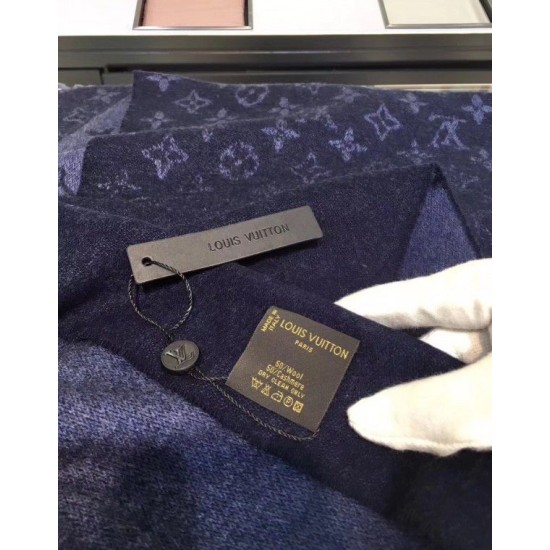 Replica Louis Vuitton Monogram Gradient Scarf M70257