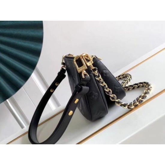Replica Louis Vuitton Multi Pochette Accessoires Monogram Empreinte M80399