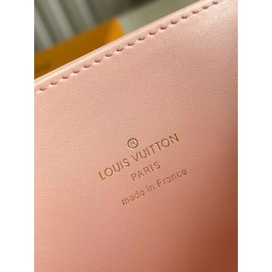 Replica Louis Vuitton Zippy Wallet Gradient Pink Mahina M80490