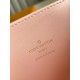 Replica Louis Vuitton Zippy Wallet Gradient Pink Mahina M80490