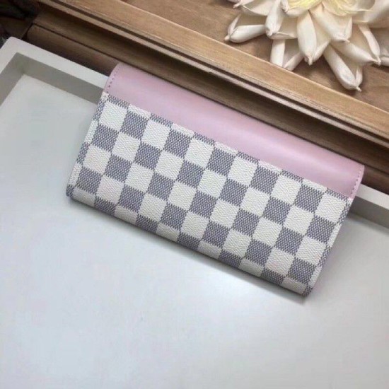 Replica Louis Vuitton Sarah Wallet Damier Azur N60232