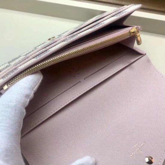 Replica Louis Vuitton Sarah Wallet Damier Azur N60232