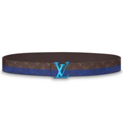 Replica Louis Vuitton  Initiales 40mm Belt Monogram Blue MP033S