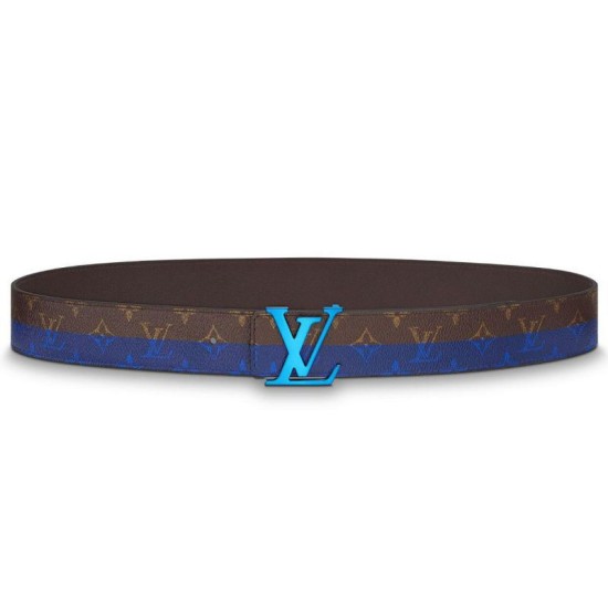Replica Louis Vuitton Initiales 40mm Belt Monogram Blue MP033S Replica Louis Vuitton Initiales 40mm Belt Monogram Blue MP033S