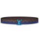 Replica Louis Vuitton Initiales 40mm Belt Monogram Blue MP033S Replica Louis Vuitton Initiales 40mm Belt Monogram Blue MP033S