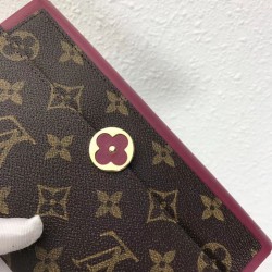 Replica Louis Vuitton  Flore Wallet Monogram Canvas M64585