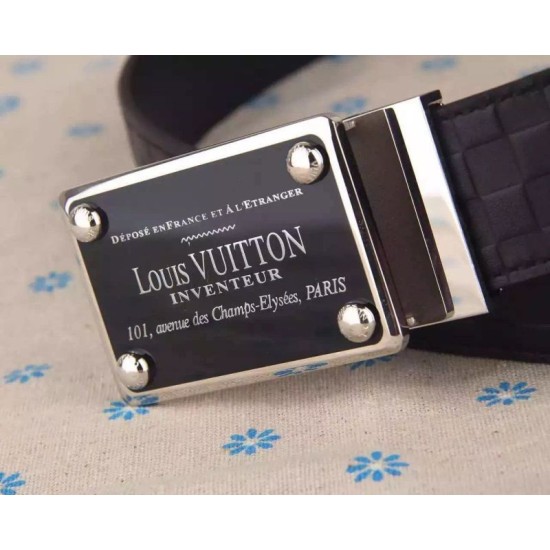 Fake Louis Vuitton Men Inventeur 35MM Belt M6820S Replica Replica Louis Vuitton Men Inventeur 35MM Belt M6820S