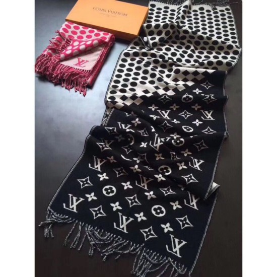 Replica Louis Vuitton  Polkagram Scarf M73055