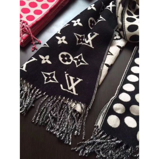 Replica Louis Vuitton  Polkagram Scarf M73055