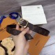 Replica Louis Vuitton Malletier Monogram 30mm Belt M9312U Fake Louis Vuitton Malletier Monogram 30mm Belt M9312U Replica