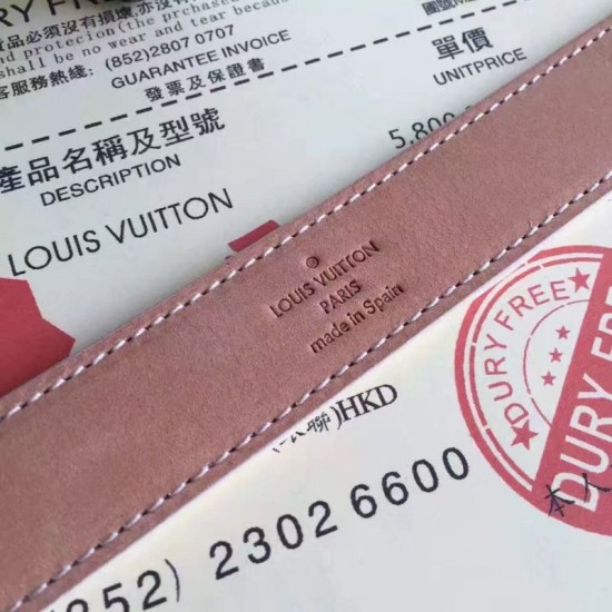 Replica Louis Vuitton Mini 25MM Belt Damier Azur M9782X Replica Louis Vuitton Mini 25MM Belt Damier Azur M9782X