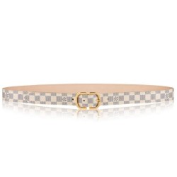 Replica Louis Vuitton  Mini 25MM Belt Damier Azur M9782X