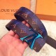 Replica Louis Vuitton Initiales 40mm Belt Monogram Blue MP033S Replica Louis Vuitton Initiales 40mm Belt Monogram Blue MP033S
