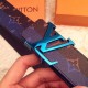 Replica Louis Vuitton Initiales 40mm Belt Monogram Blue MP033S Replica Louis Vuitton Initiales 40mm Belt Monogram Blue MP033S